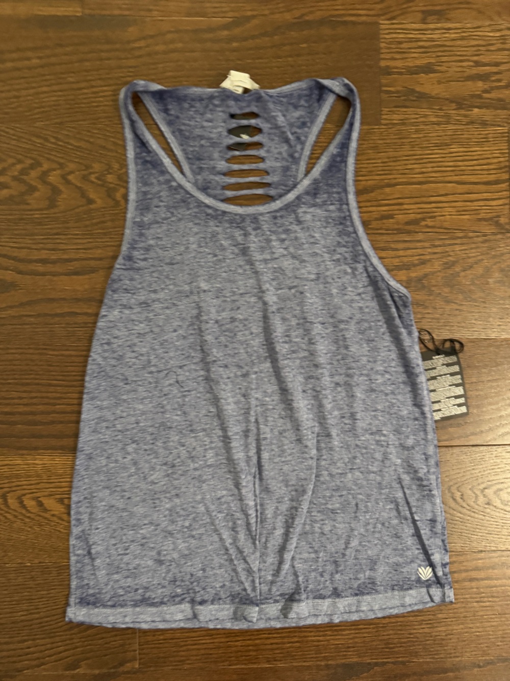 Soft Heather Blue Sleeveless Tank Dress